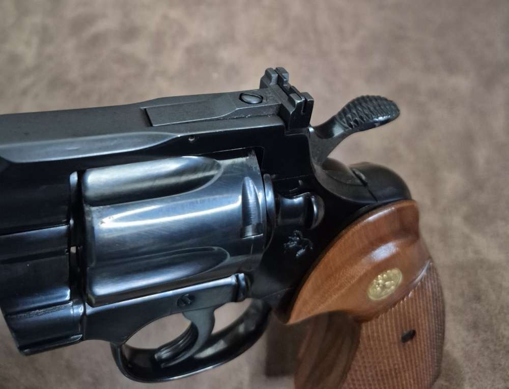USED COLT PYTHON CALIFORNIA COMBAT 357MAG 3"-img-3