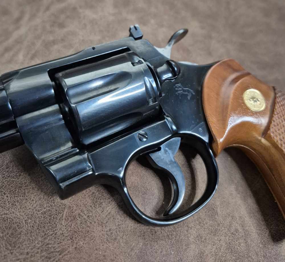 USED COLT PYTHON CALIFORNIA COMBAT 357MAG 3"-img-6