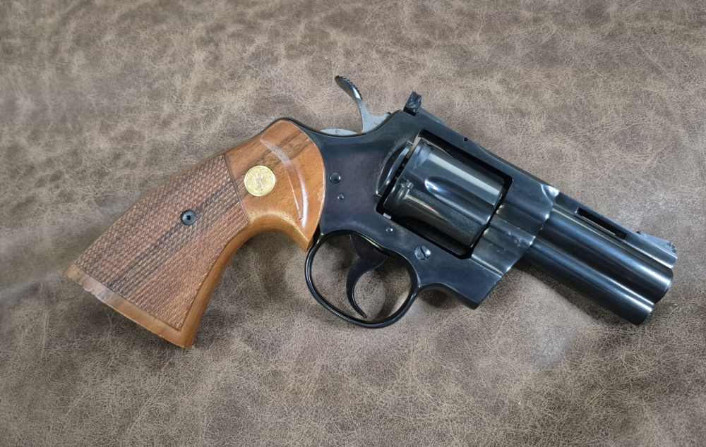 USED COLT PYTHON CALIFORNIA COMBAT 357MAG 3"-img-15
