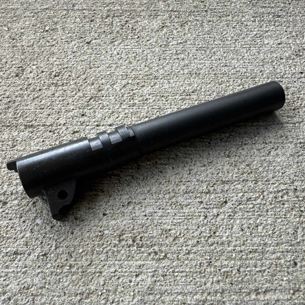 Flannery 1911 Barrel PF Marked WW2 USGI Surplus EXCELLENT Cond Colt Ithaca-img-0