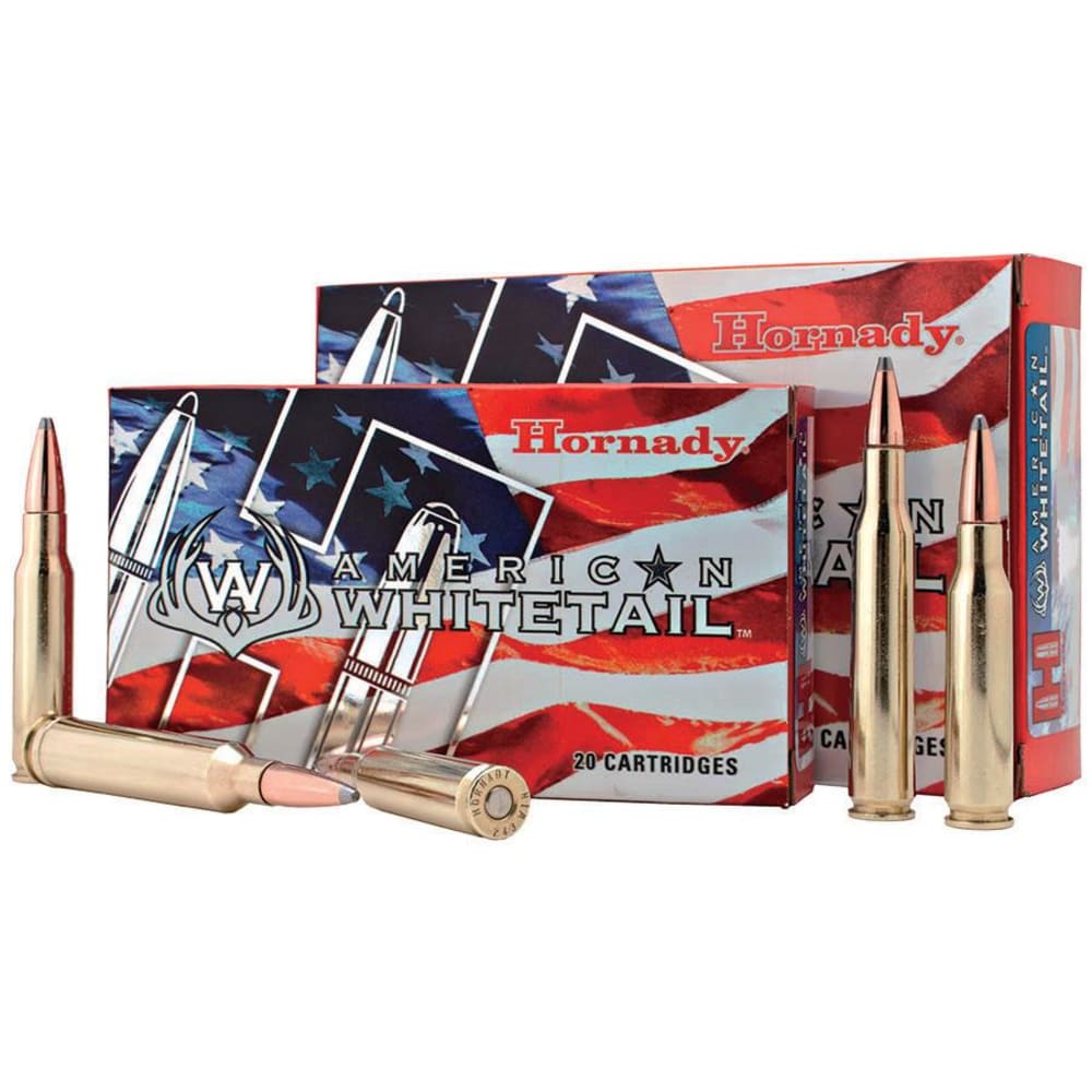 Hornady American Whitetail 6.5 Creedmoor 129gr SP 20rd Ammo 81489 NEW-img-0