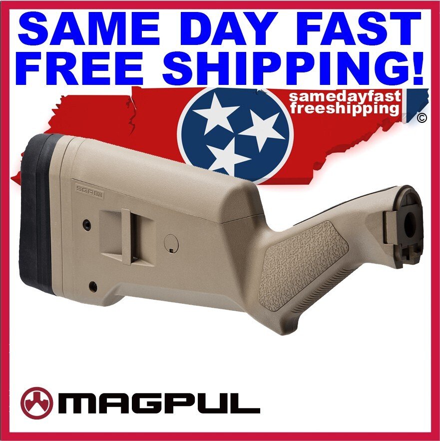 MAGPUL SGA STOCK for REMINGTON 870 12GA SHOTGUN MAG460-FDE FREE SHIPPIN-img-0