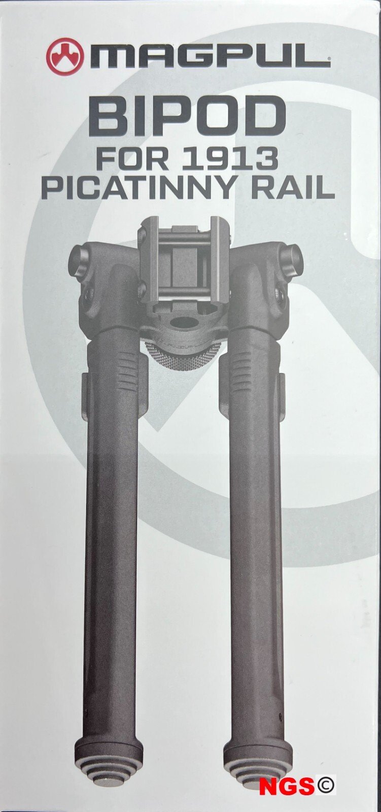 Magpul Adjust Rifle Bipod for 1913 Picatinny Rail MAG941-BLK FREE SHIP-img-1