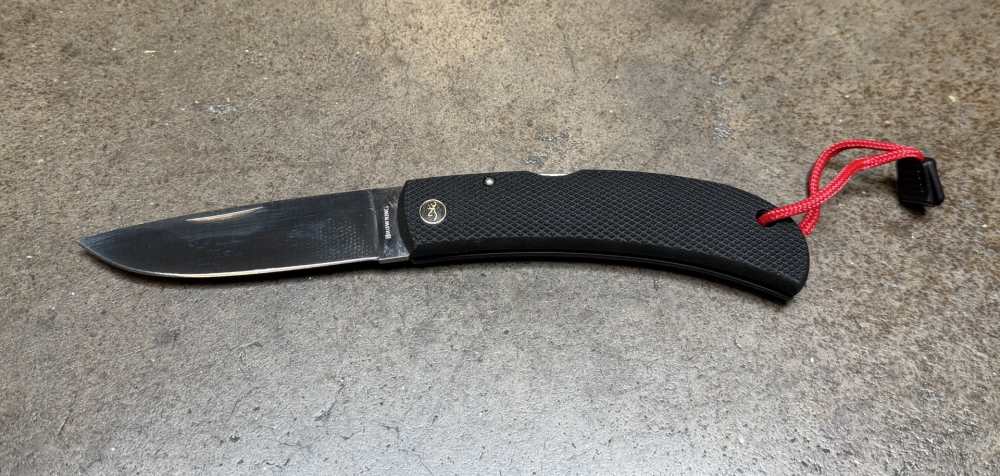 NEW IN BOX Browning 707 Folding Knife!-img-1