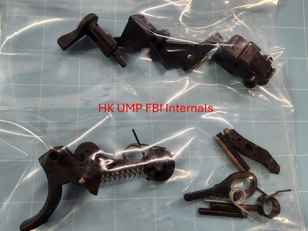 Heckler and Koch  UMP FBI internals, NEW Unused, good HK USC Spare Parts-img-0