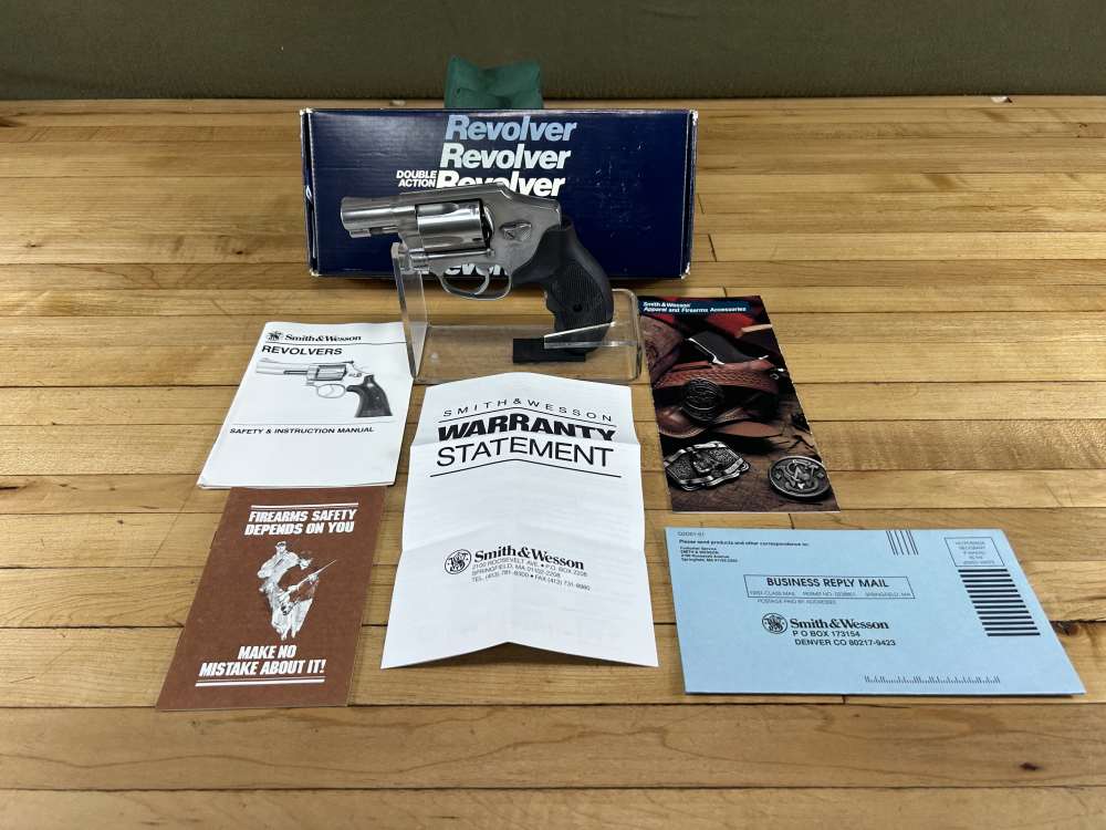 Smith & Wesson Model 940 Revolver 9MM 5 Shot Stainless 2" Brl S&W SS LNIB-img-0