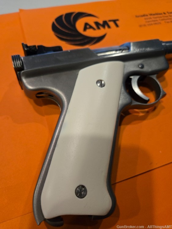 AMT Lightning (Lightening) - Baby Automag Style - faux bone / ivory - grips-img-7