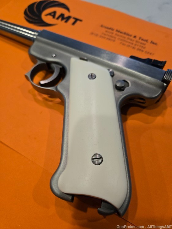 AMT Lightning (Lightening) - Baby Automag Style - faux bone / ivory - grips-img-5