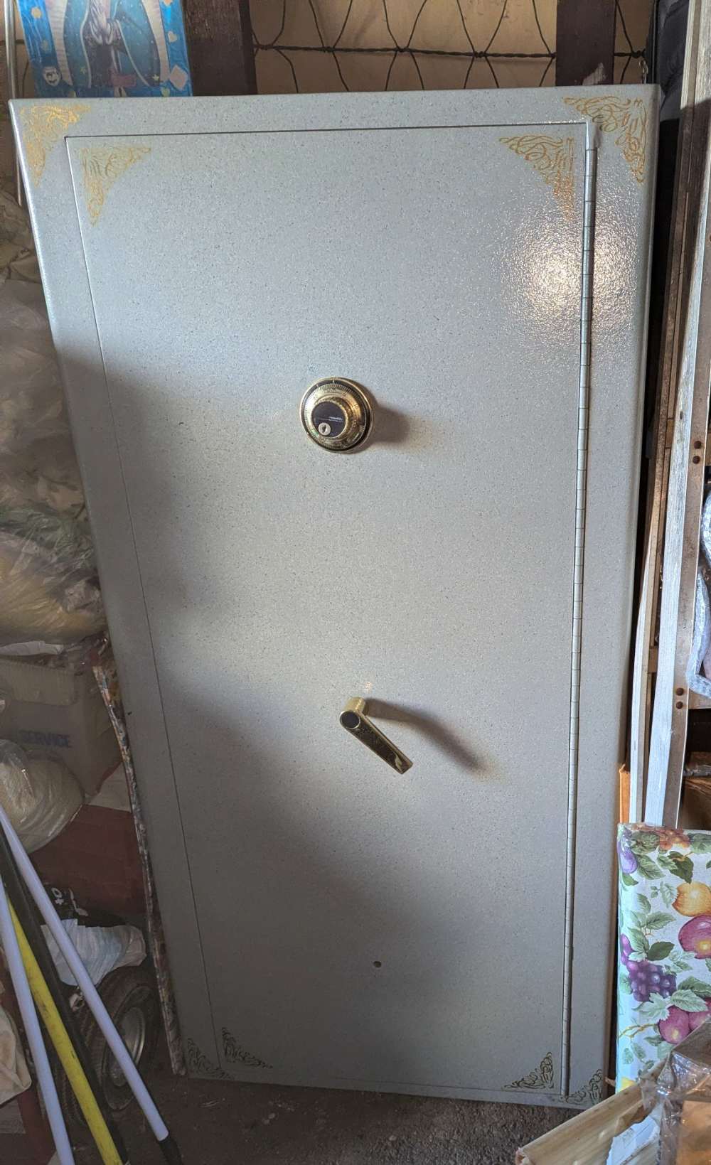 Professional Maximum Security 60" Fire Gun / Rifle Safe - DUAL LOCKS-img-1