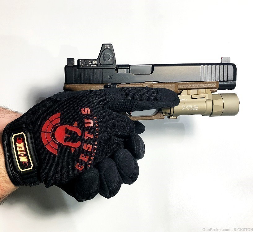 X-Large Size Tactical Gloves Lightweight Breathable Multipurpose Use M-TEK-img-6