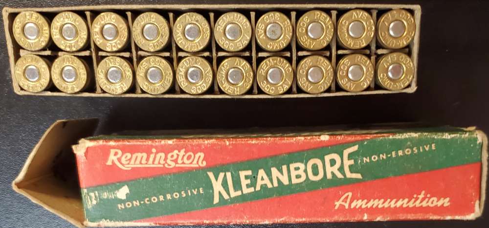 Remington Kleanbore .300 Savage – 180 Grain Soft Point Core-Lokt – Vintage -img-1