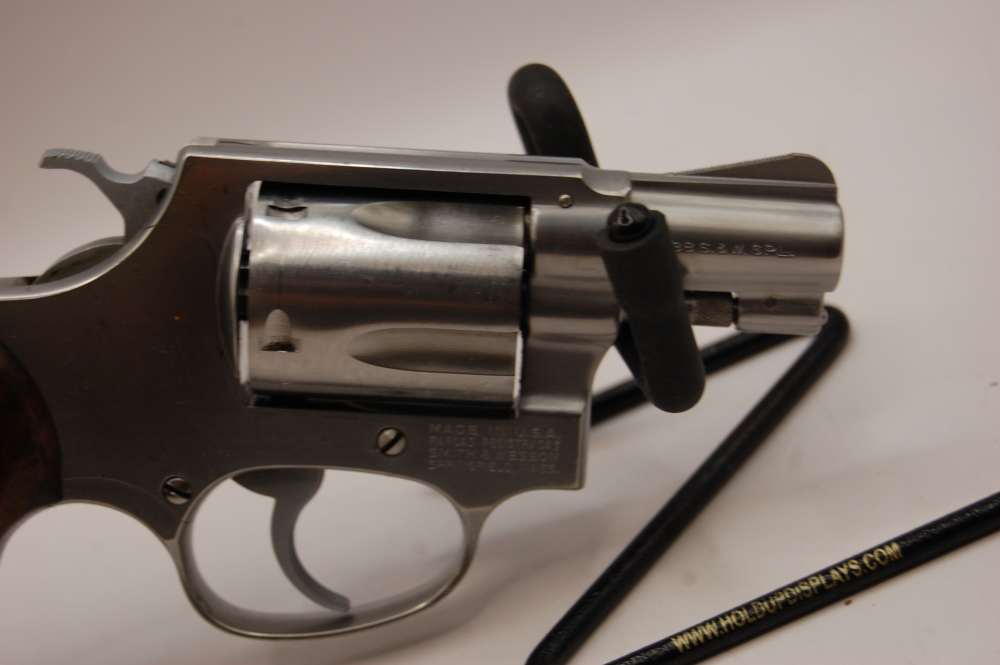 Smith & Wesson Model 60 DA Revolver Box 3 Holsters great Condition-img-7