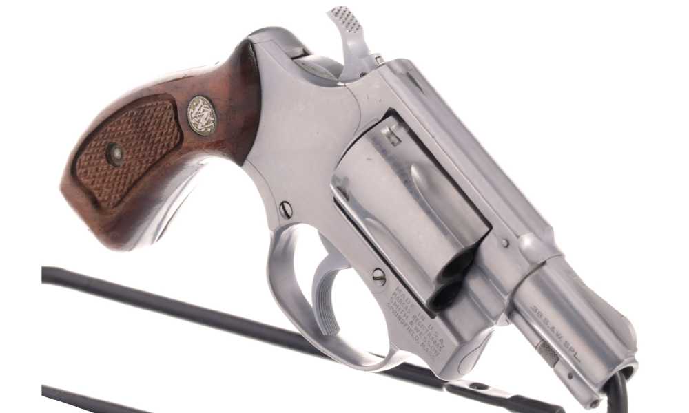 Smith & Wesson Model 60 DA Revolver Box 3 Holsters great Condition-img-1
