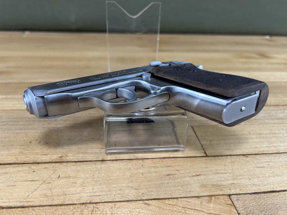 Walther PPK Stainless .380 ACP 9MM KURZ Interarms Used VGC 3.25" Brl 1 Mag -img-11