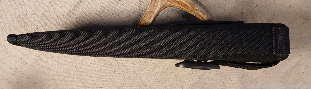 Uncle Mikes Sidekick Holster Size 6 Black Cordura LH for Revolver-img-4