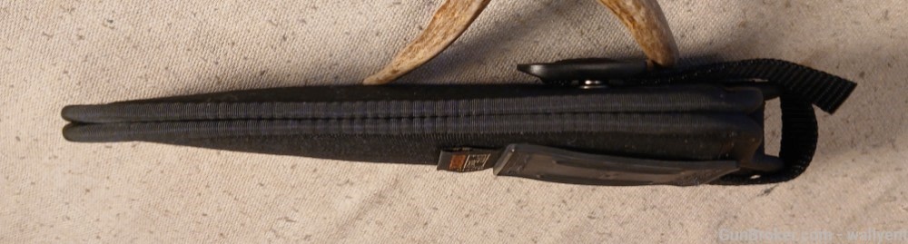 Uncle Mikes Sidekick Holster Size 6 Black Cordura LH for Revolver-img-5
