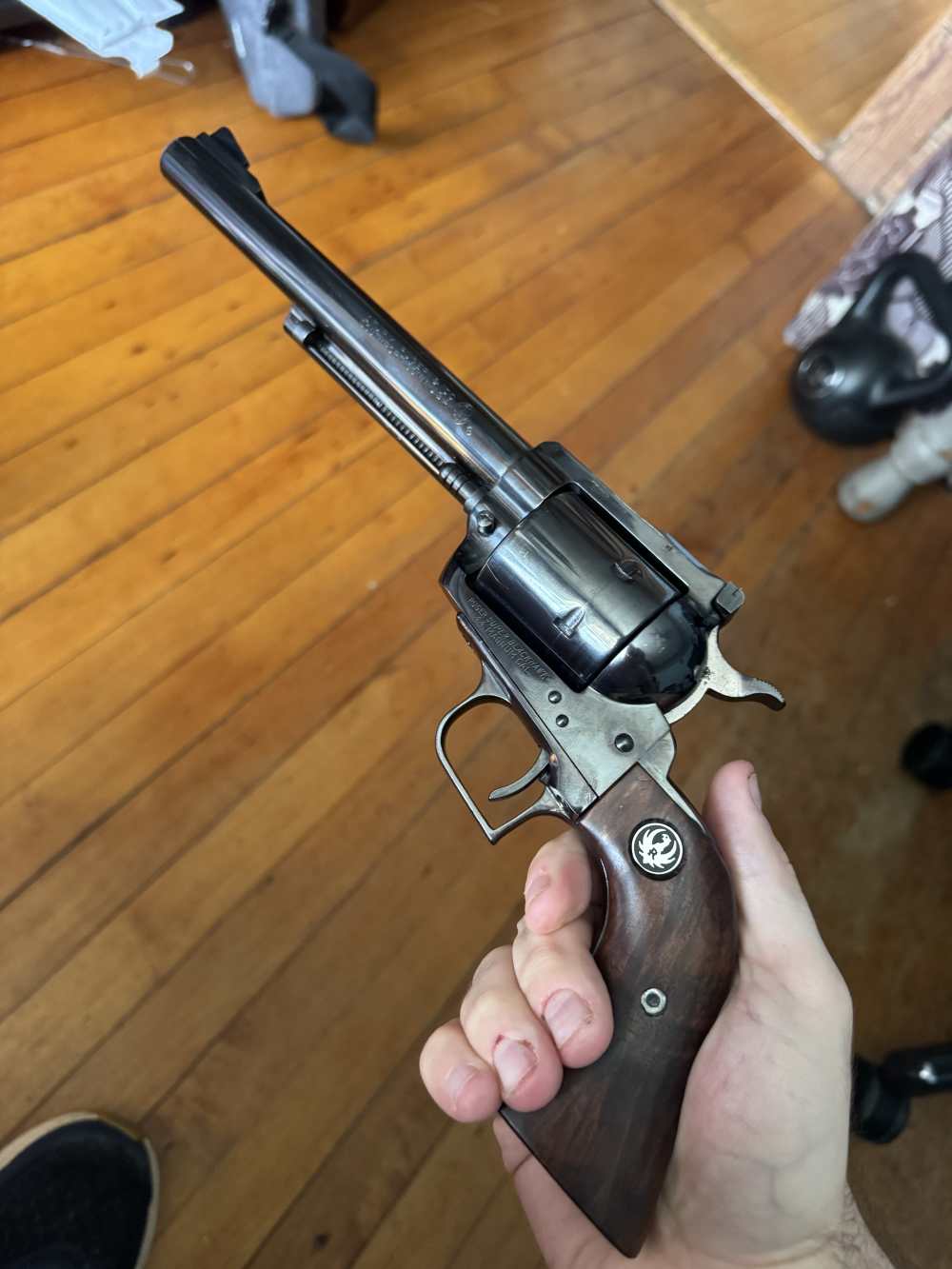 Ruger Super Blackhawk .44 Magnum 3 SCREW MODEL 4 DIGIT SERIAL 1960 Manuf.-img-0