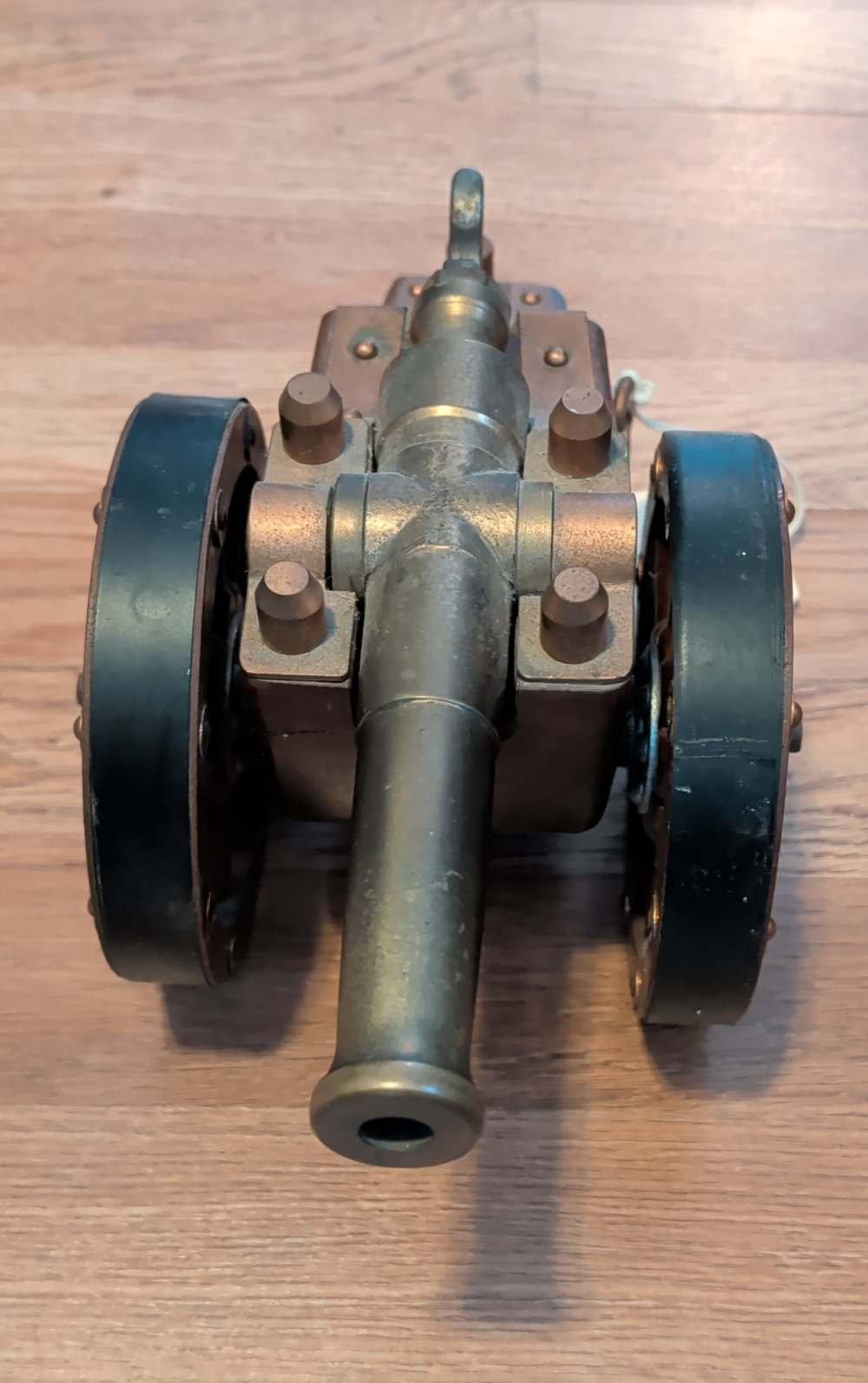 Desktop Blank Firing Brass Cannon. Custom-img-1