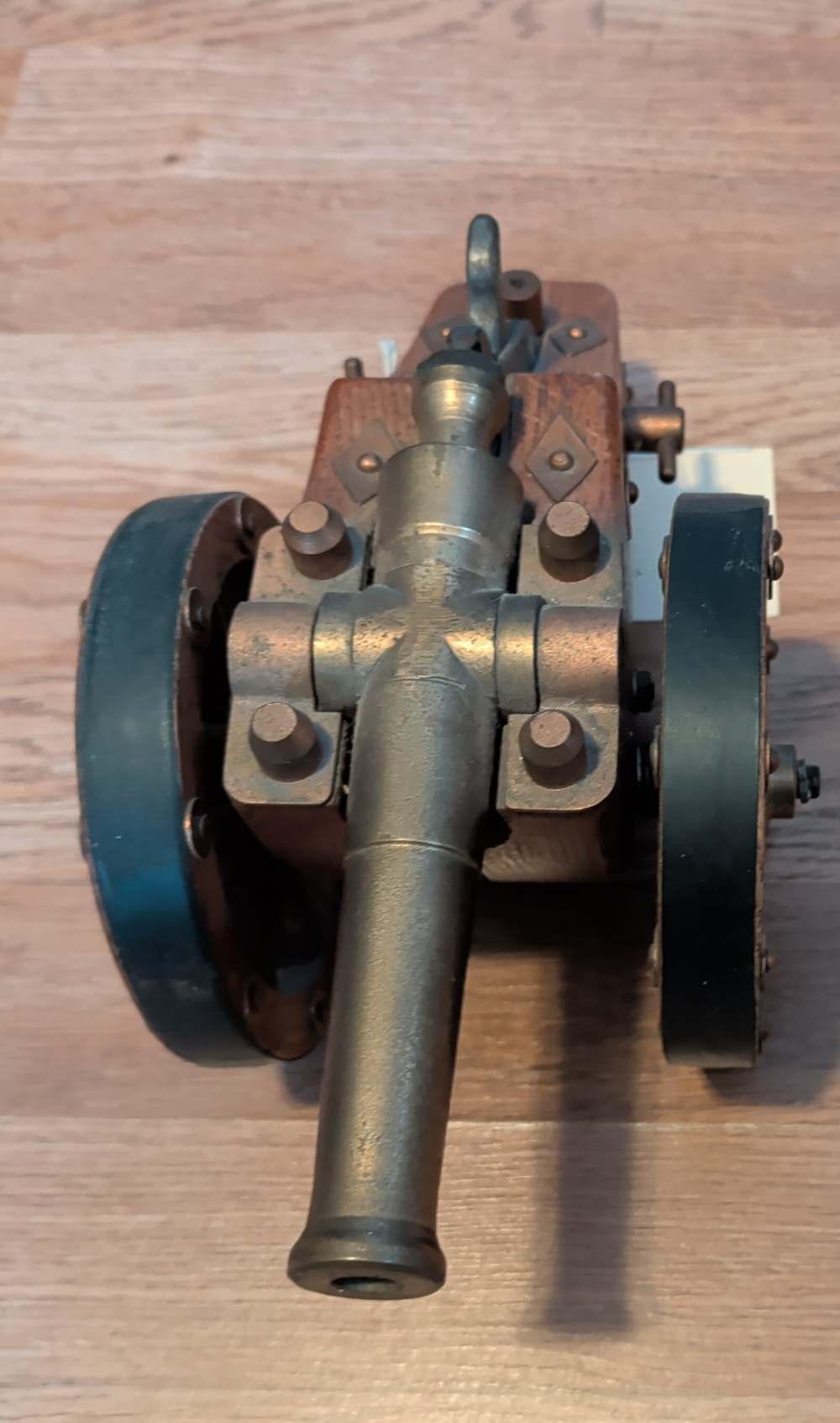 Brass Desktop Cannon 22 Blank. Custom. -img-0