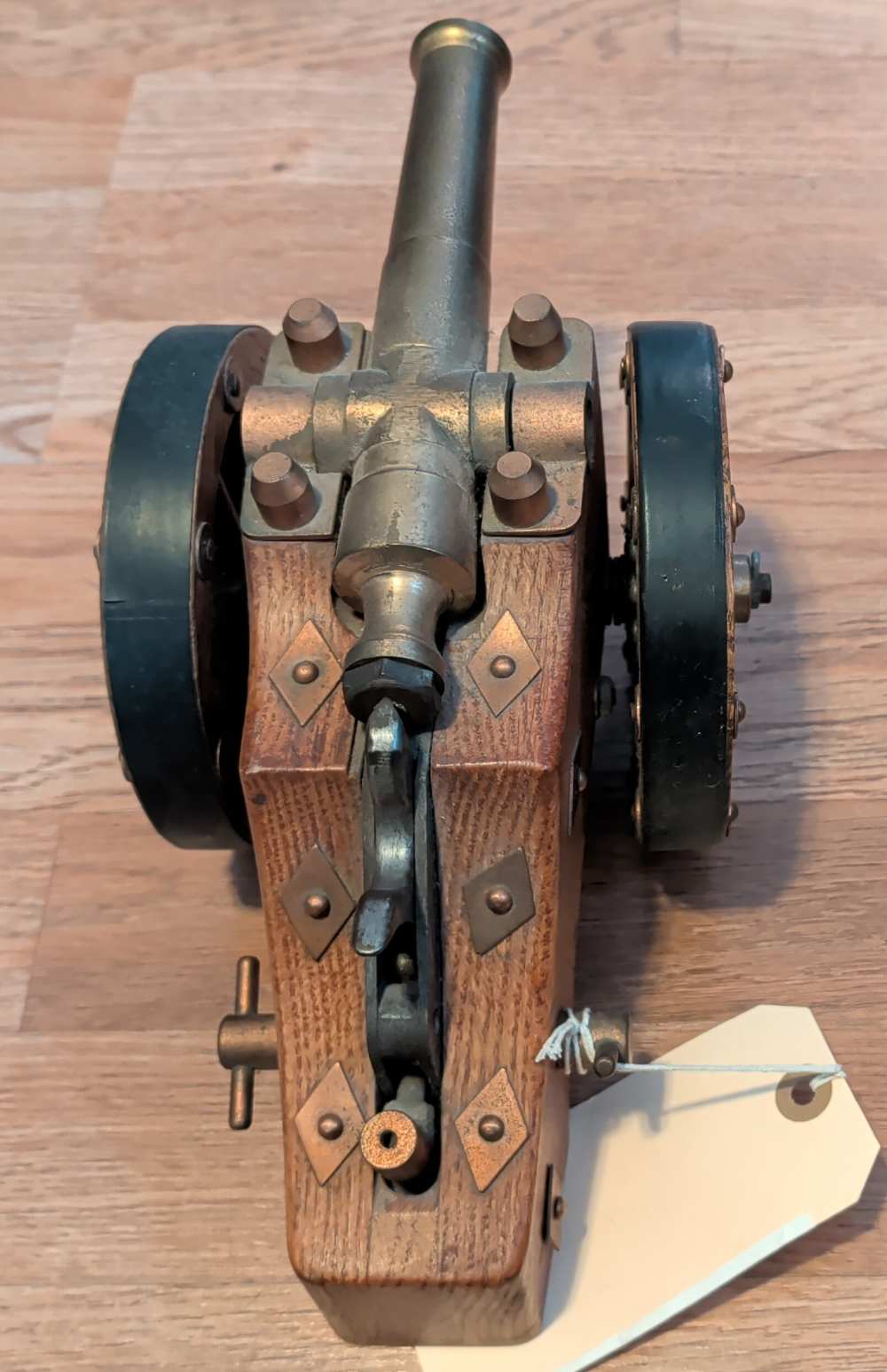Brass Desktop Cannon 22 Blank. Custom. -img-2