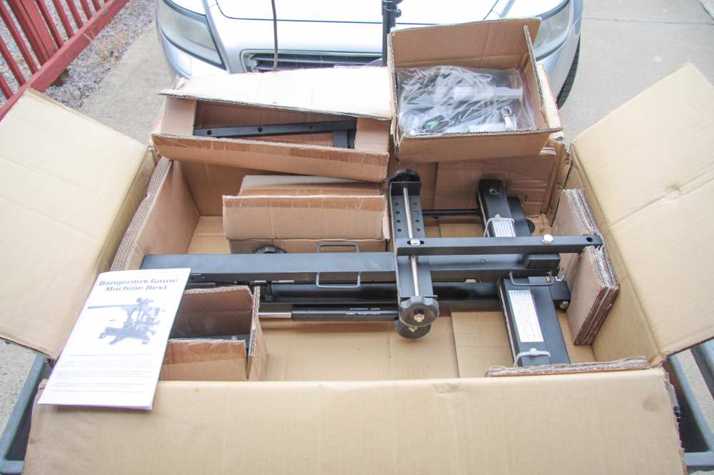 RIFLE REST  HI END  HYSKORE MFG DANGEROUS GAME MODEL 30013  NIB SUPER-img-0