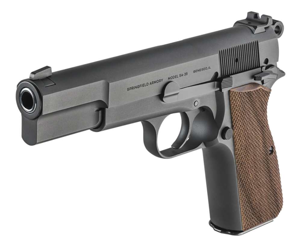 Springfield SA-35 Semi Auto Blued Walnut 9mm 4.7in 1-15Rd Mag HP9201-img-9