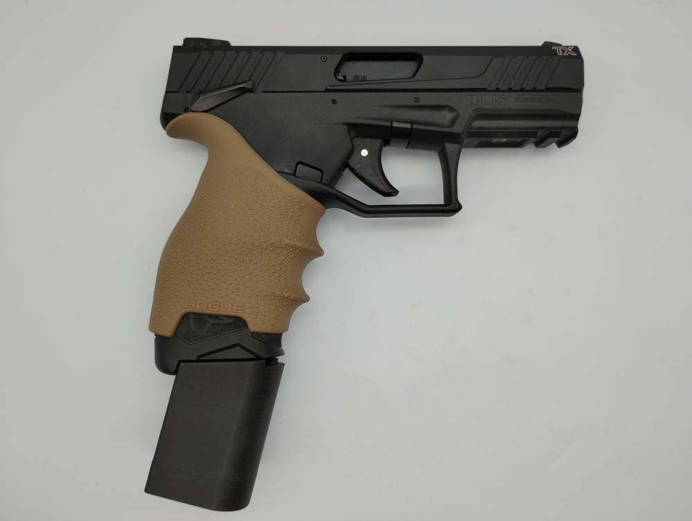 TAURUS TX w/ +9 Extensions| 4.1" Threaded | 22LR-img-2