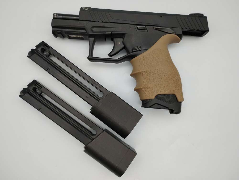 TAURUS TX w/ +9 Extensions| 4.1" Threaded | 22LR-img-3
