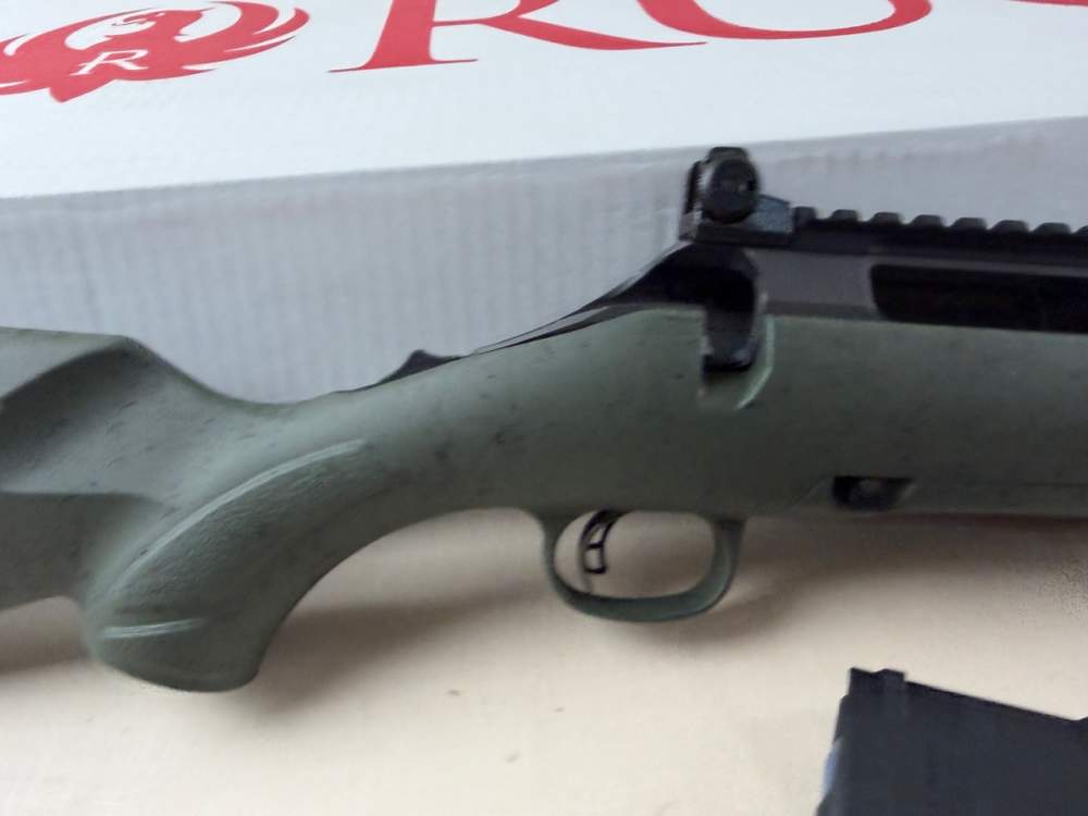 Ruger American Gen ii Scout Rifle  5.56 nato 16.1" NIB Leaf Green Splatter-img-8