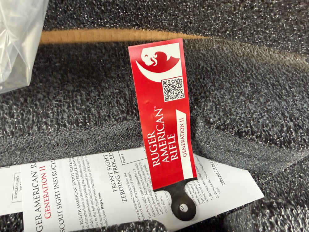 Ruger American Gen ii Scout Rifle  5.56 nato 16.1" NIB Leaf Green Splatter-img-5
