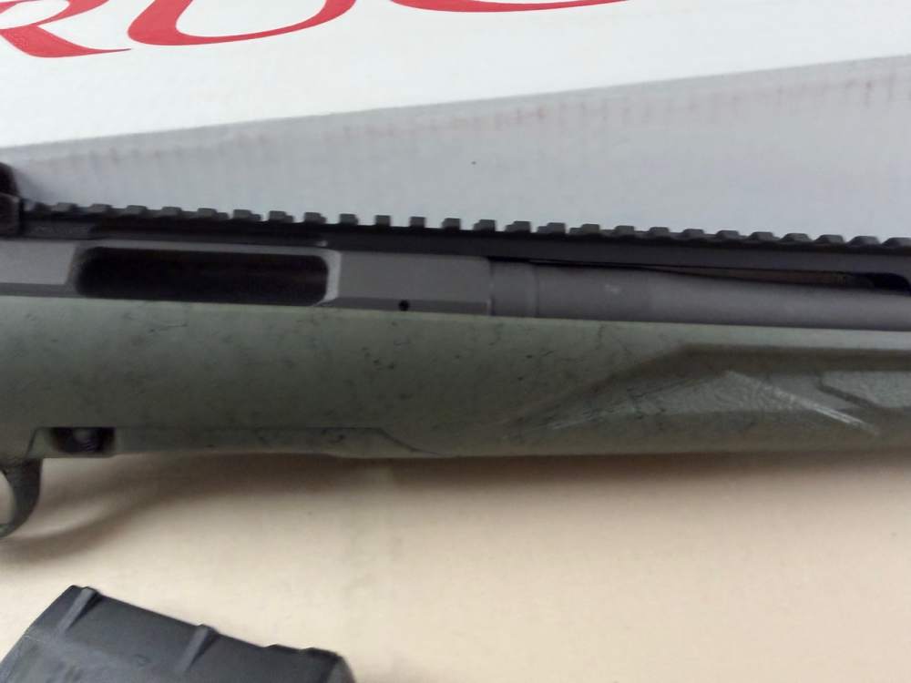 Ruger American Gen ii Scout Rifle  5.56 nato 16.1" NIB Leaf Green Splatter-img-6