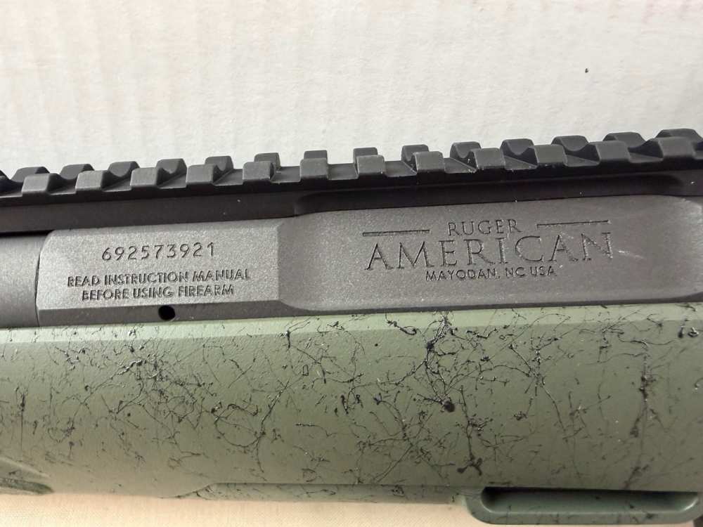 Ruger American Gen ii Scout Rifle  5.56 nato 16.1" NIB Leaf Green Splatter-img-15