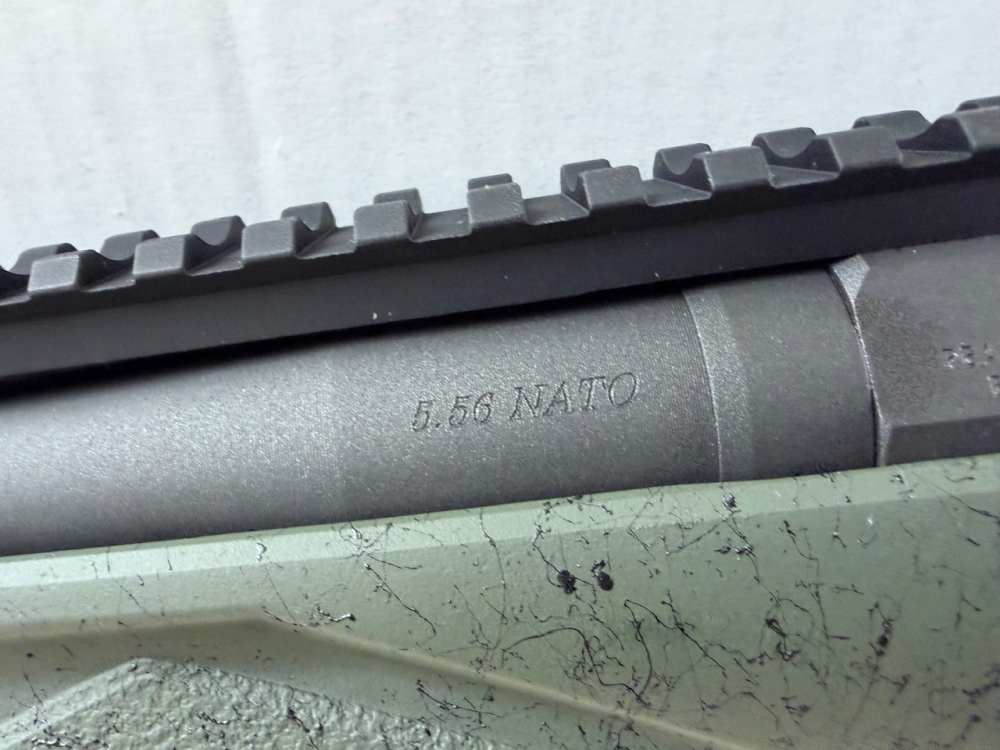 Ruger American Gen ii Scout Rifle  5.56 nato 16.1" NIB Leaf Green Splatter-img-14