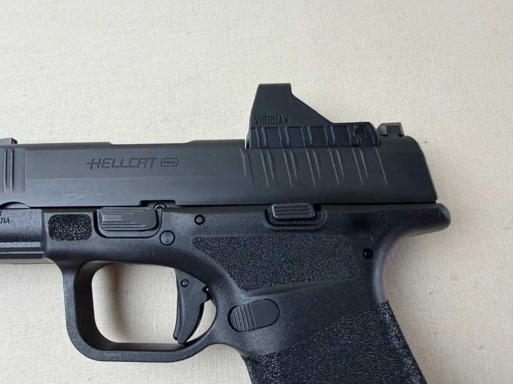 Springfield Armory Hellcat Pro 9mm para 3" rfx 11viridian sight New-img-14
