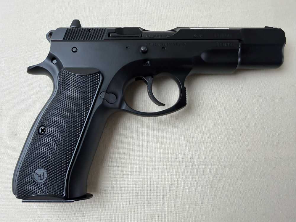 CZ 75B 9MM Para 4.6'' Blued NIB-img-2