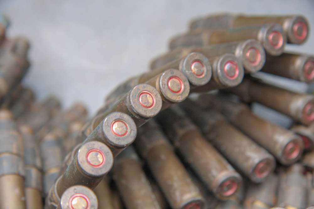 .30-06 LAKE CITY BLANKS USGI LINKED ON 1919 BELT 200 ROUNDS IN AMMO CAN-img-7
