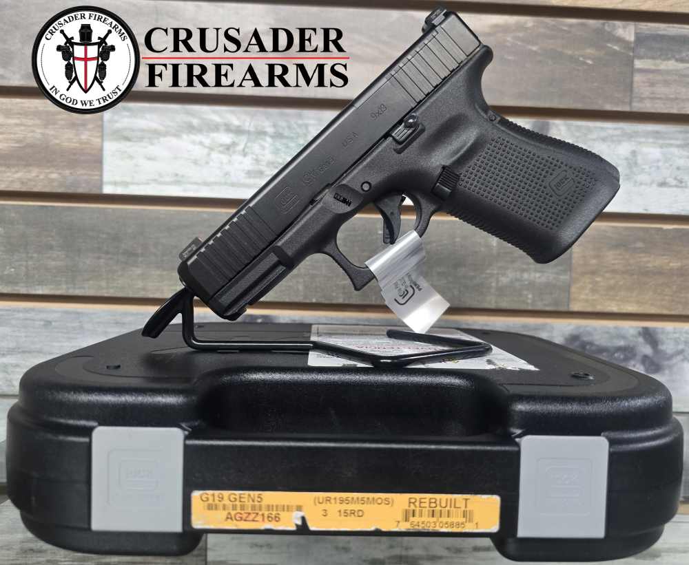 Glock 19M Gen5 MOS – Factory Rebuilt FBI Version-img-1