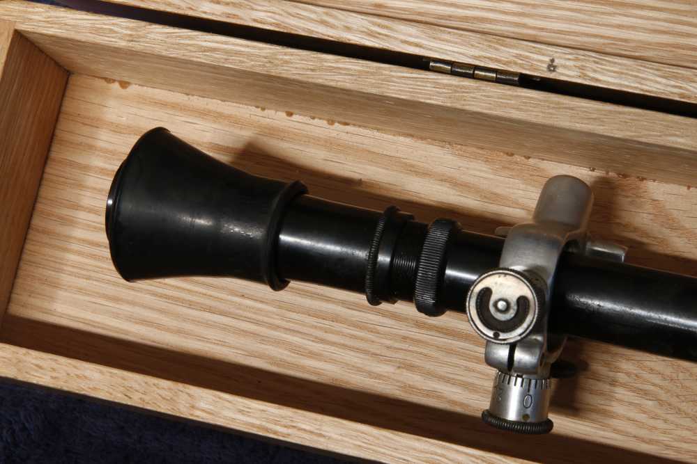 Rare FECKER 1 1/8" 12.5X TARGET TELESCOPIC SIGHT Rifle Scope - NO RESERVE-img-1