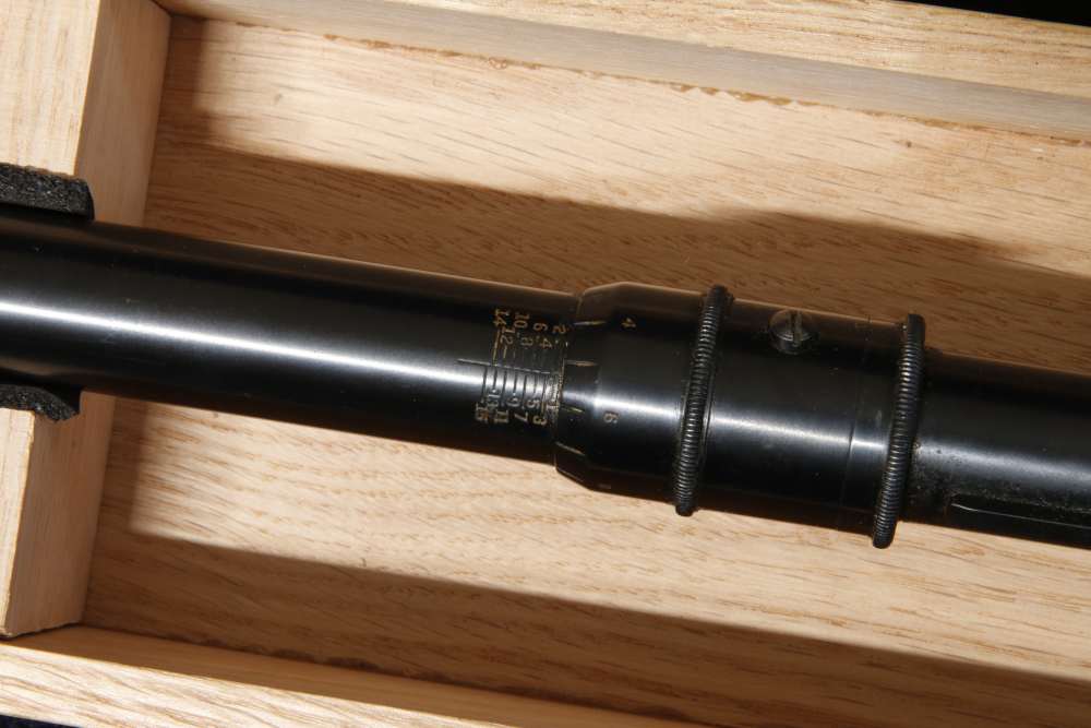 Rare FECKER 1 1/8" 12.5X TARGET TELESCOPIC SIGHT Rifle Scope - NO RESERVE-img-5