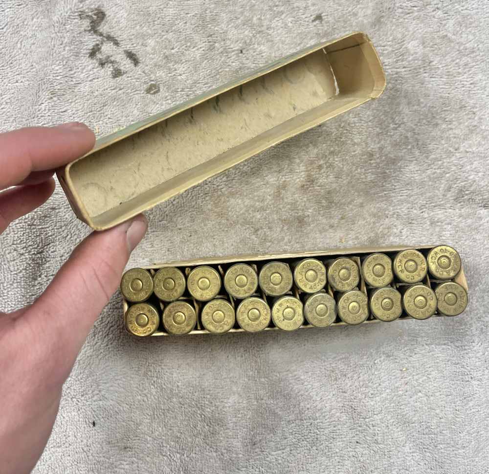Scarce vintage box Winchester .40-70 Ammo Full Box 1907-img-6