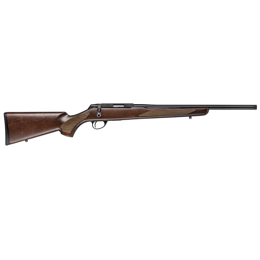Tikka T1x Hunter .22 LR 20" 1:16.5" 1/2"x28 Wood/Blued Rifle JRT1XH300-img-1
