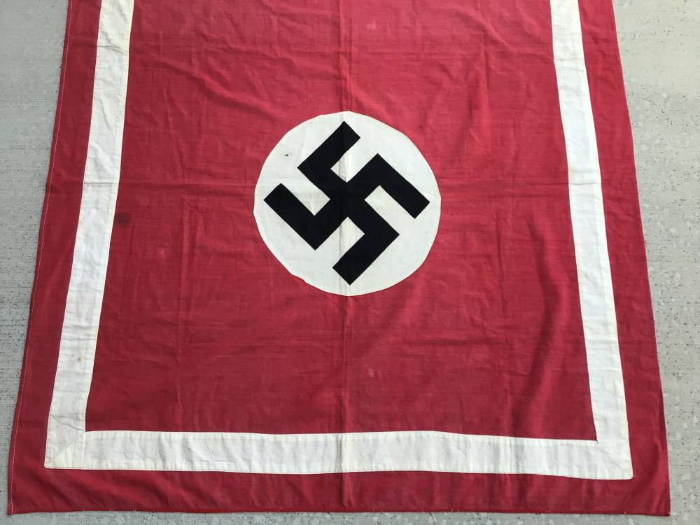 Original WWII German Banner White Border-img-3