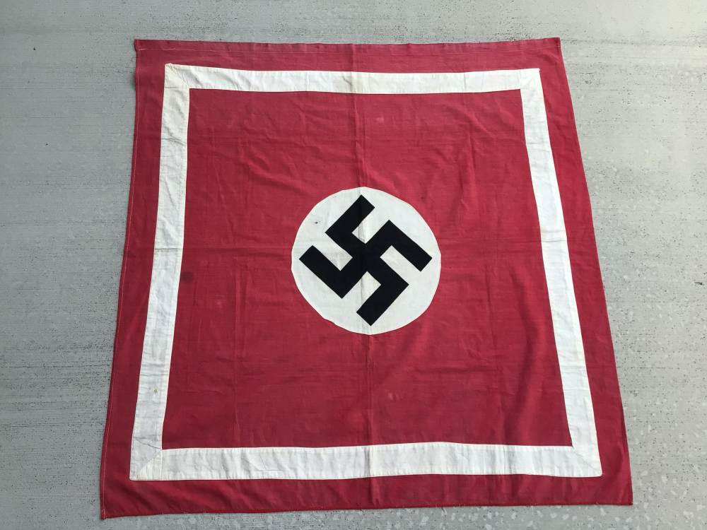 Original WWII German Banner White Border-img-1