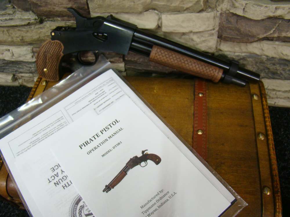 Tippmann Ordnance Pirate Pistol .380 10" TB Pump-action SLAM-Fire DTSR-1-img-15