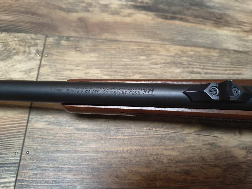 Great Condition Ruger M77 Hawkeye 375 Ruger Bolt Action Rifle Walnut 23" -img-23