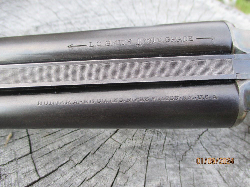 LC Smith/Hunter Arms Field Grade 20 gauge 28" NICE!-img-12