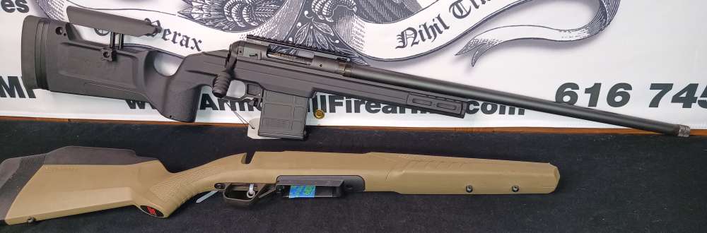 Savage 110 tactical 24" 6.5 CM - KRG bravo chassis, Threaded-img-1