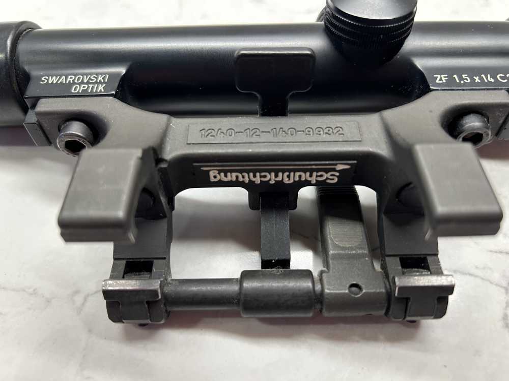 Swarovski ZF 1.5x14C2 Scope w/ SchBrichtung Mount – Military Issued - HK-img-3