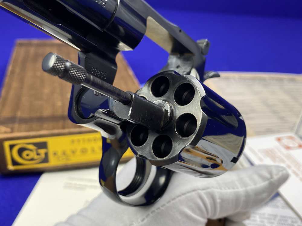 *MINT* 1968 Colt Python Royal Blue .357Mag 2.5" -COVETED EARLY 2.5" PYTHON--img-31