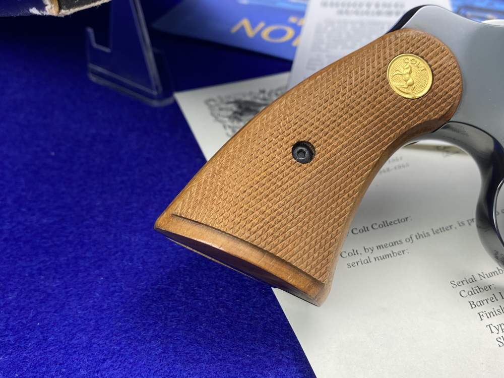 *MINT* 1968 Colt Python Royal Blue .357Mag 2.5" -COVETED EARLY 2.5" PYTHON--img-9